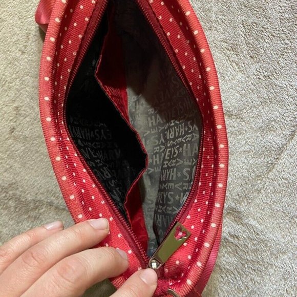 Harveys for DISNEY Couture Seatbelt Handbag Crossbody Red Polka Dot Comic Strip - Picture 4 of 8